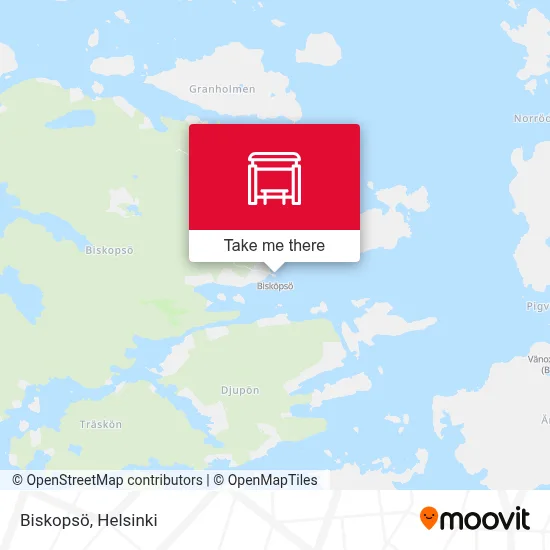 Biskopsö map