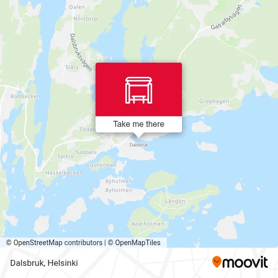 Dalsbruk map