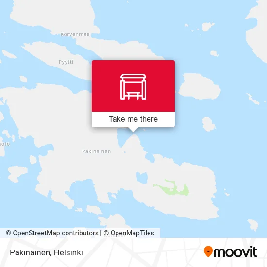 Pakinainen map