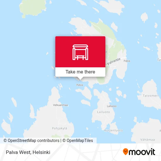 Palva West map