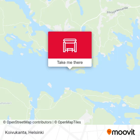 Koivukanta map