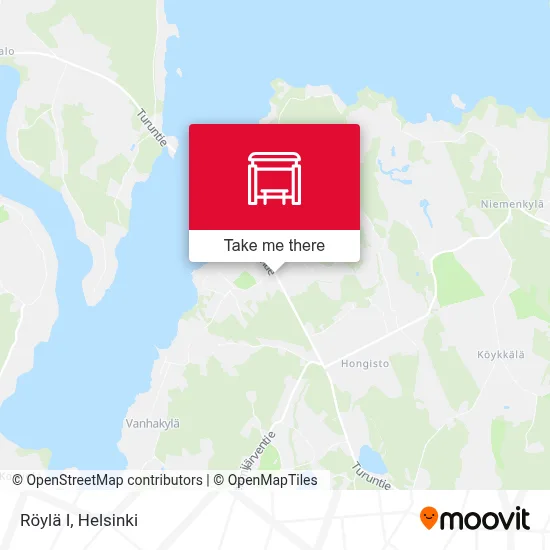 Röylä I map