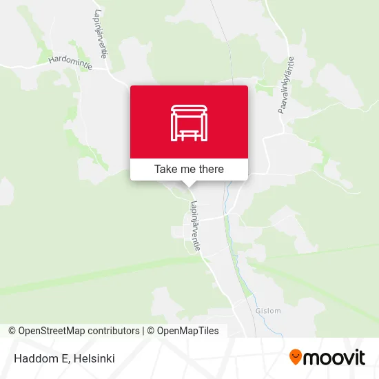 Haddom E map