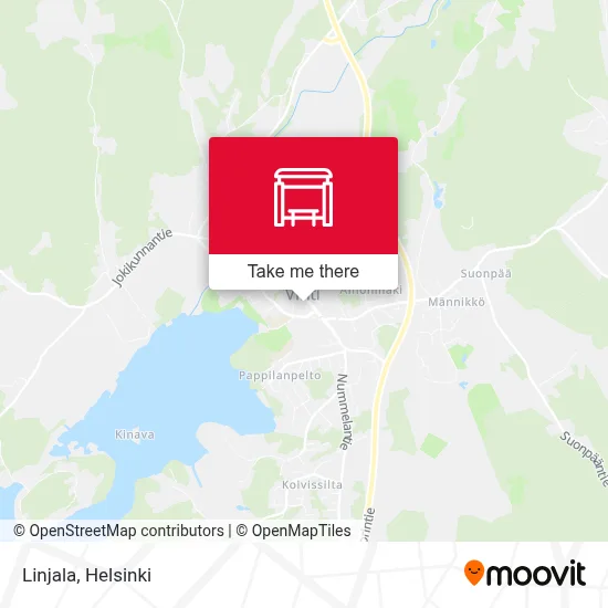 Linjala map