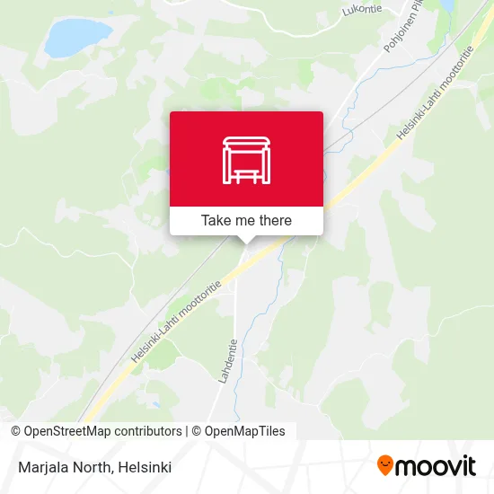 Marjala North map