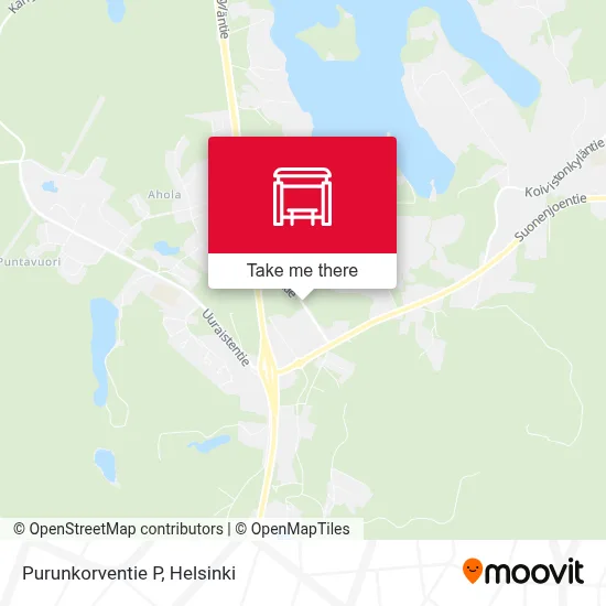 Purunkorventie P map