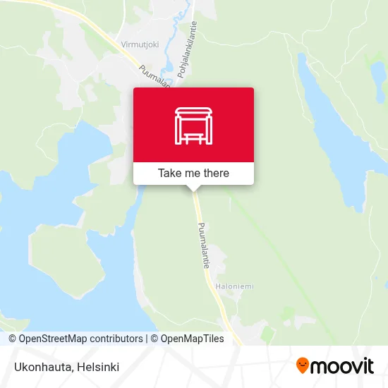 Ukonhauta map