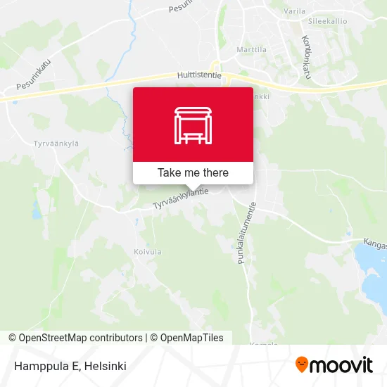Hamppula E map