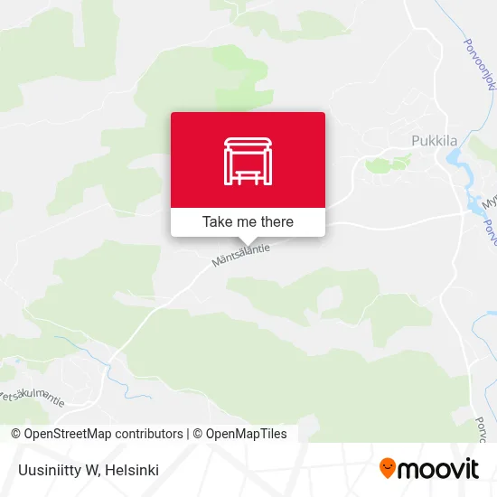 Uusiniitty W map