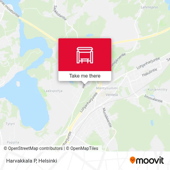 Harvakkala P map