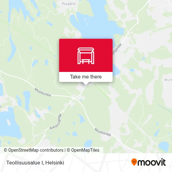 Teollisuusalue I map