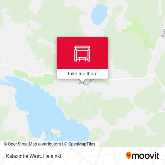 Kalaxintie West map