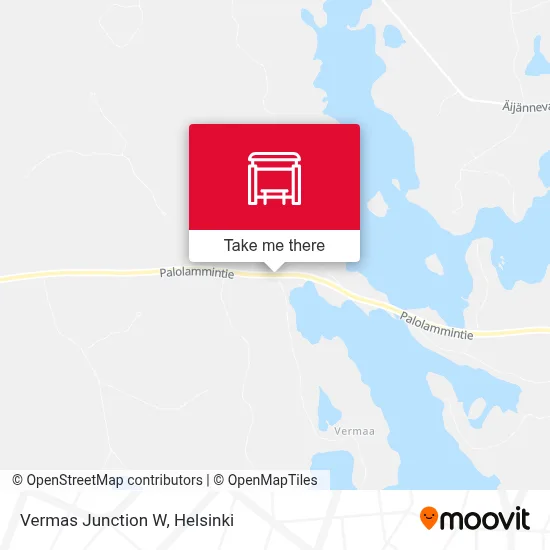 Vermas Junction W map