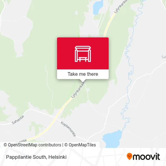 Pappilantie South map