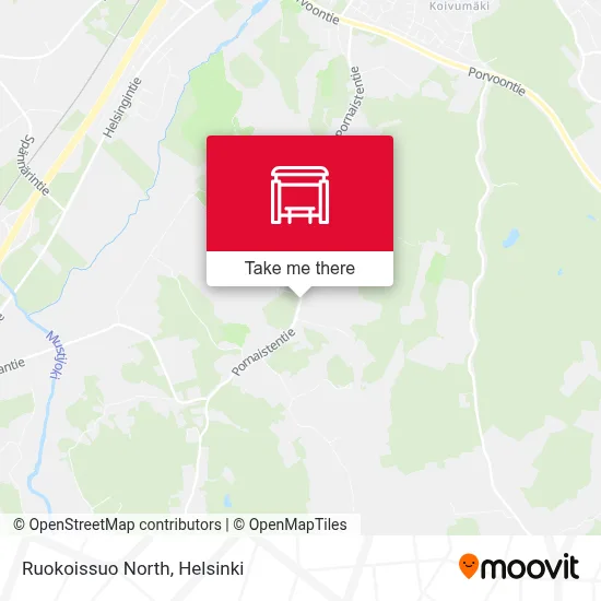 Ruokoissuo North map