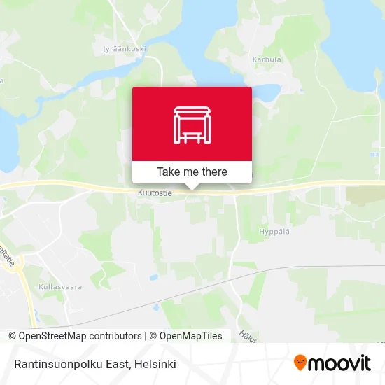 Rantinsuonpolku East map