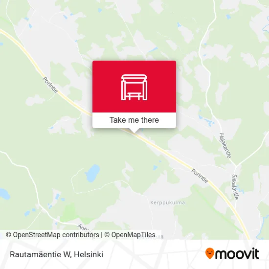 Rautamäentie W map