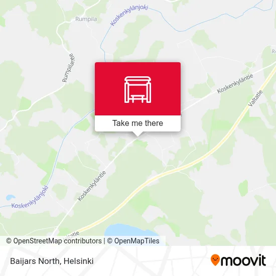 Baijars North map