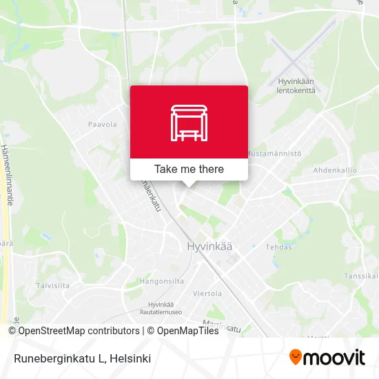 Runeberginkatu L map