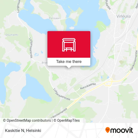 Kaskitie N map