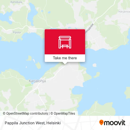 Pappila Junction West map