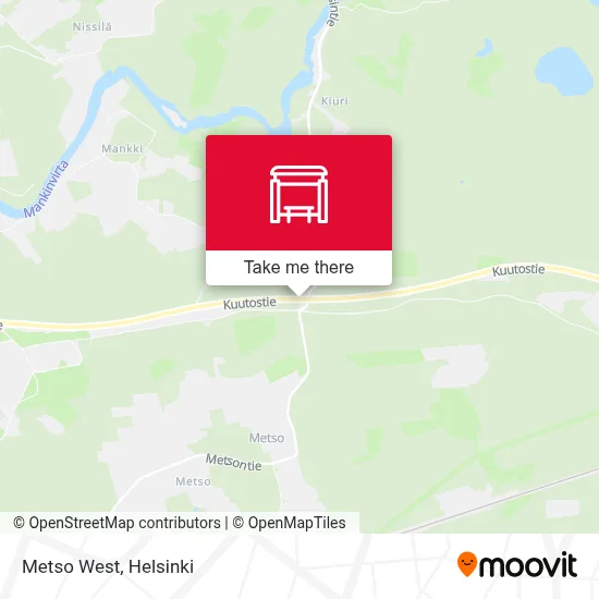 Metso West map