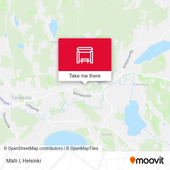 Mälli I map