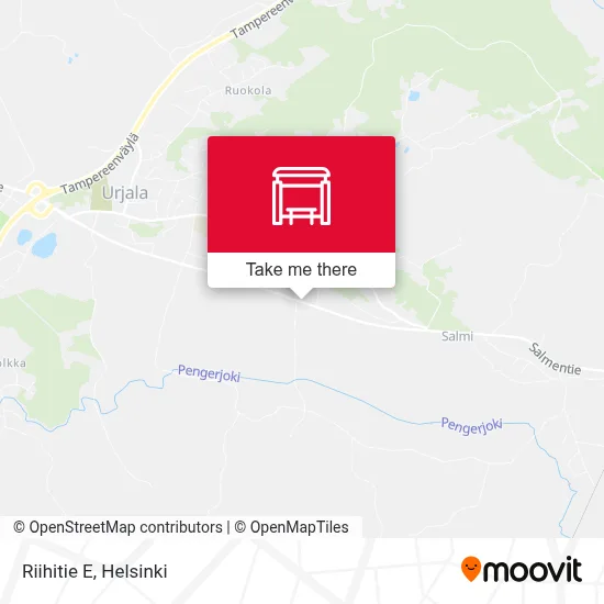 Riihitie E map
