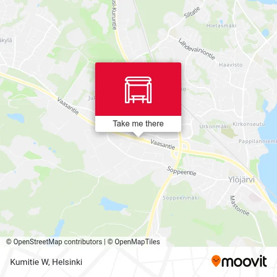 Kumitie W map