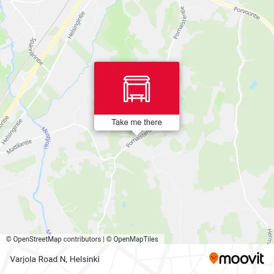 Varjola Road N map