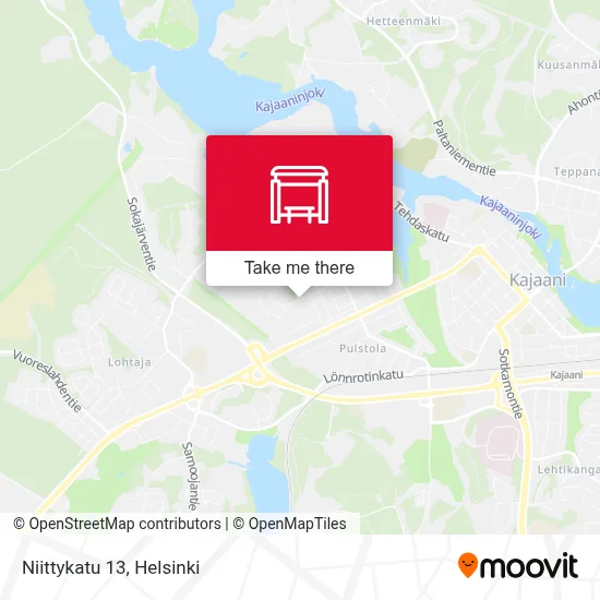 Niittykatu 13 map