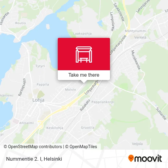 Nummentie 2. I map