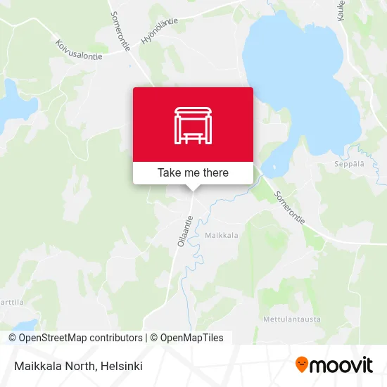 Maikkala North map