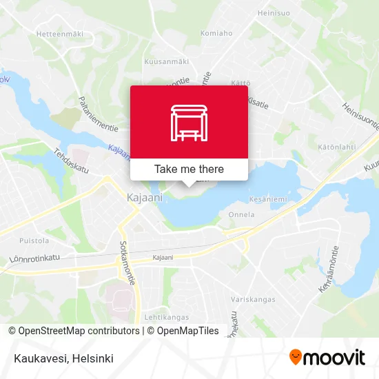 Kaukavesi map