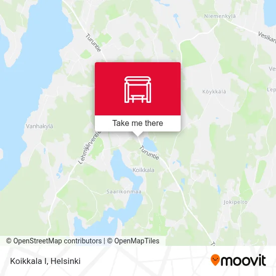 Koikkala I map