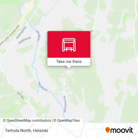Terhola North map