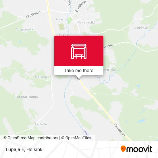 Lupaja E map