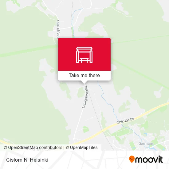 Gislom N map