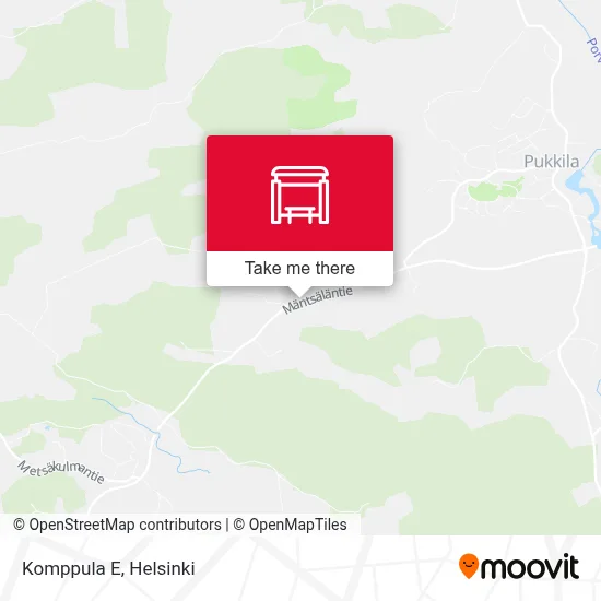 Komppula E map