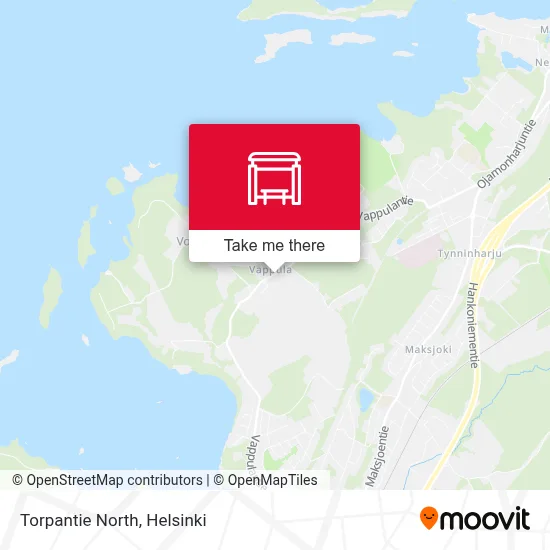 Torpantie North map
