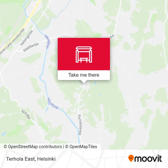 Terhola East map