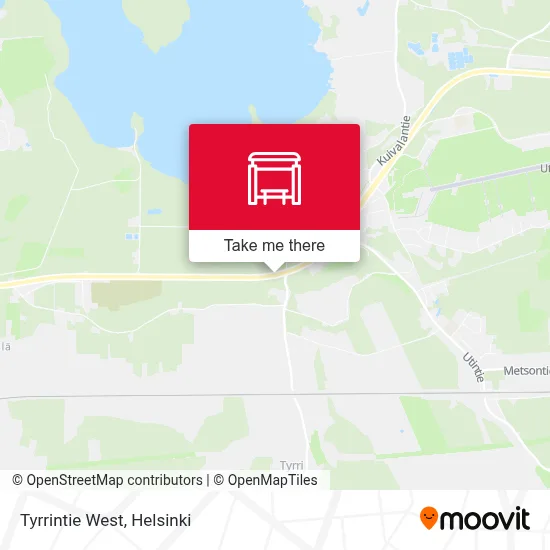 Tyrrintie West map
