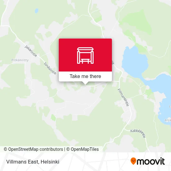 Villmans East map