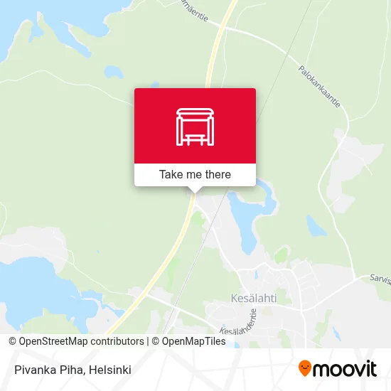 Pivanka Piha map