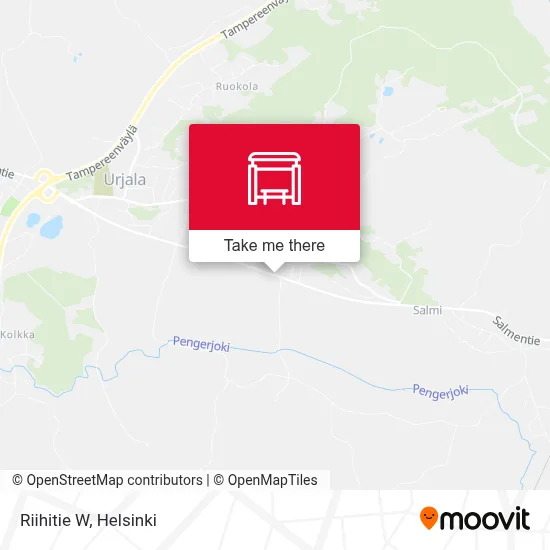 Riihitie W map