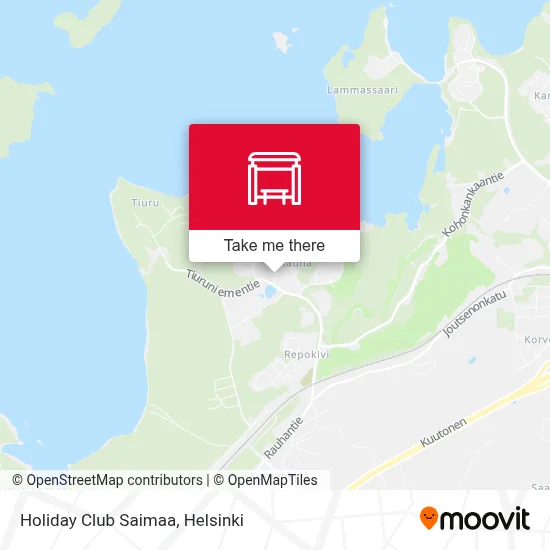 Holiday Club Saimaa map