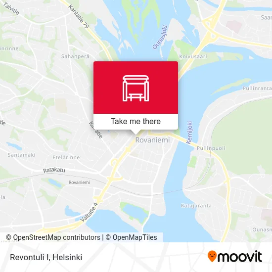 Revontuli I map