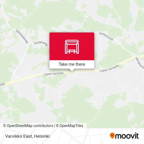 Varvikko East map