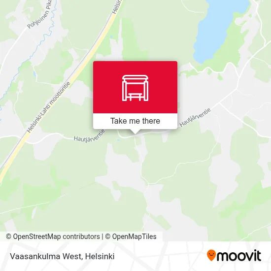 Vaasankulma West map