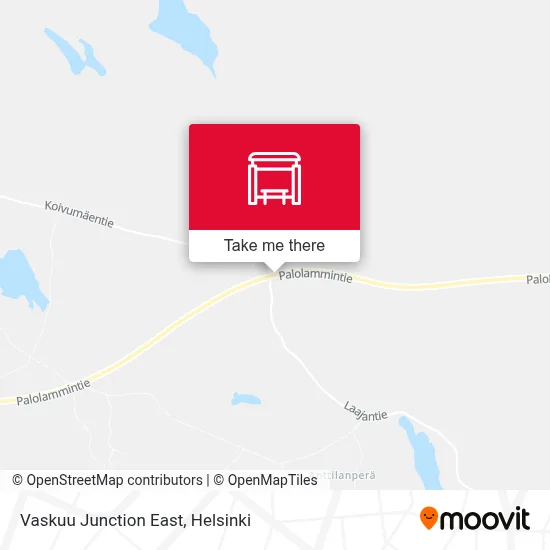 Vaskuu Junction East map